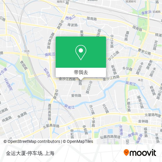 金运大厦-停车场地图