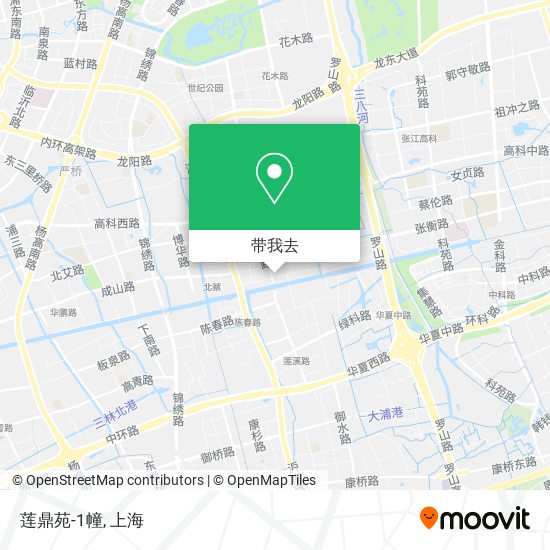 莲鼎苑-1幢地图