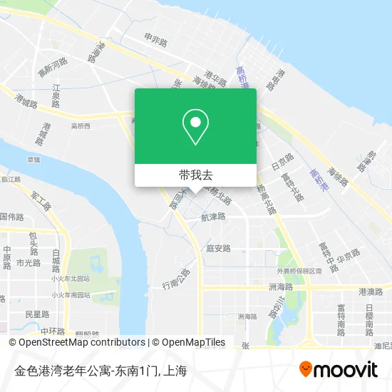 金色港湾老年公寓-东南1门地图