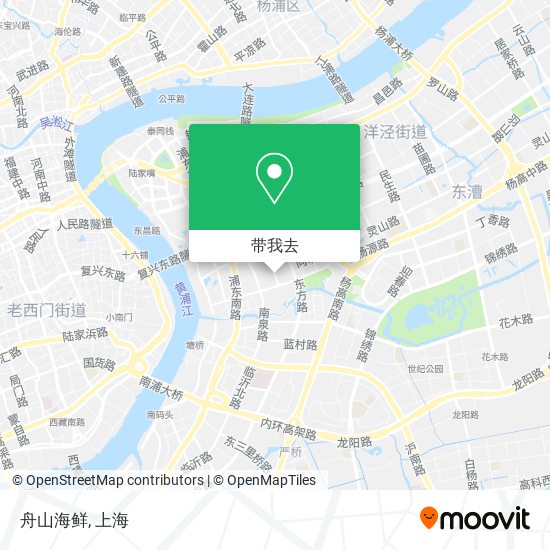 舟山海鲜地图