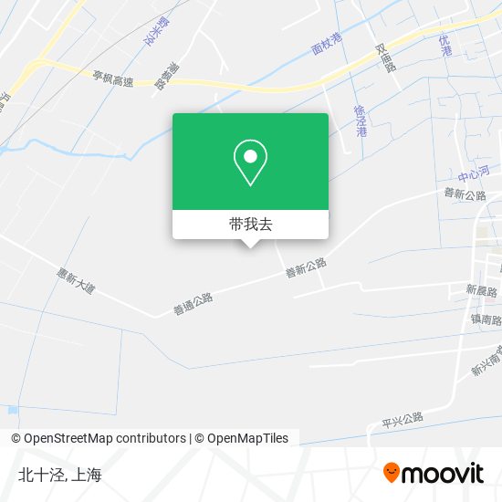 北十泾地图