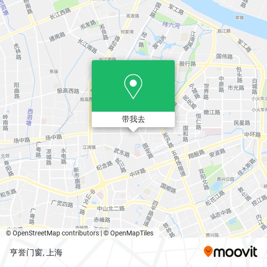 亨誉门窗地图