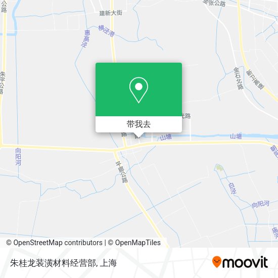 朱桂龙装潢材料经营部地图