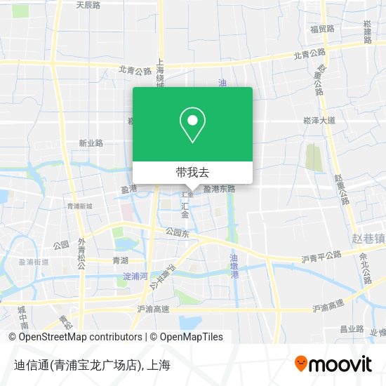 迪信通(青浦宝龙广场店)地图