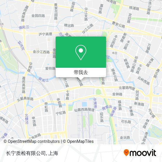 长宁质检有限公司地图