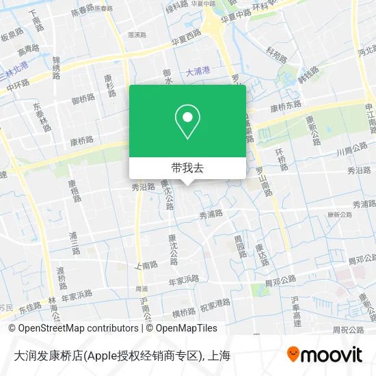 大润发康桥店(Apple授权经销商专区)地图