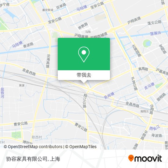 协容家具有限公司地图