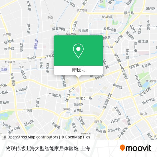 物联传感上海大型智能家居体验馆地图