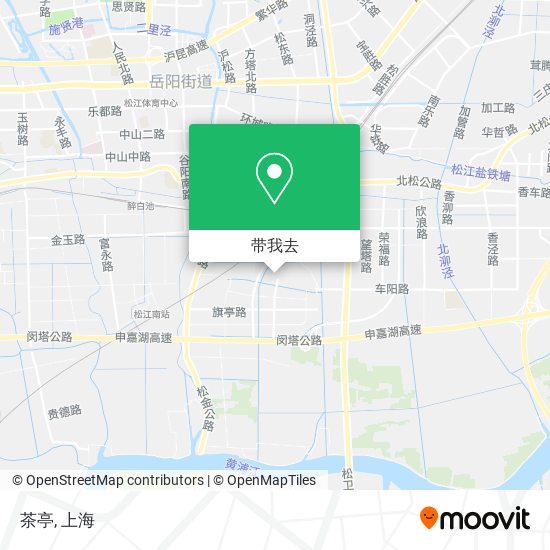 茶亭地图