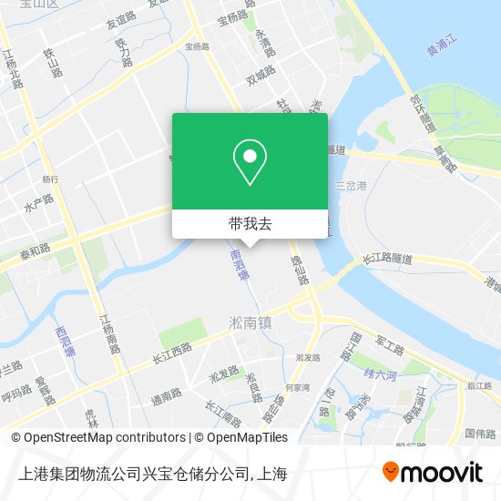 上港集团物流公司兴宝仓储分公司地图