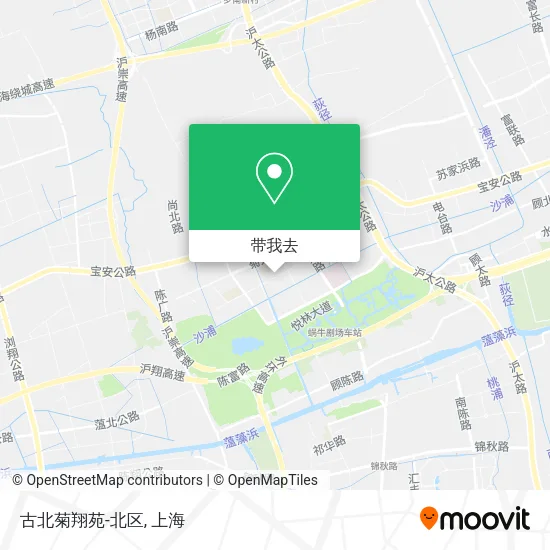 古北菊翔苑-北区地图
