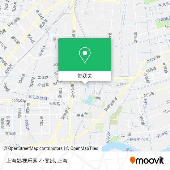 上海影视乐园-小卖部地图