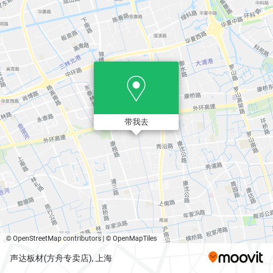 声达板材(方舟专卖店)地图