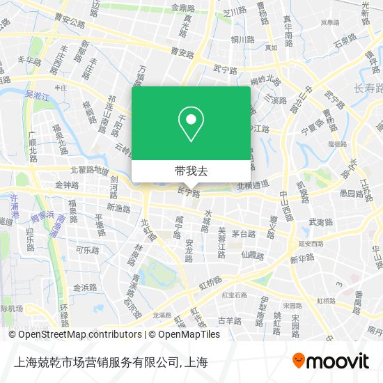 上海兢乾市场营销服务有限公司地图
