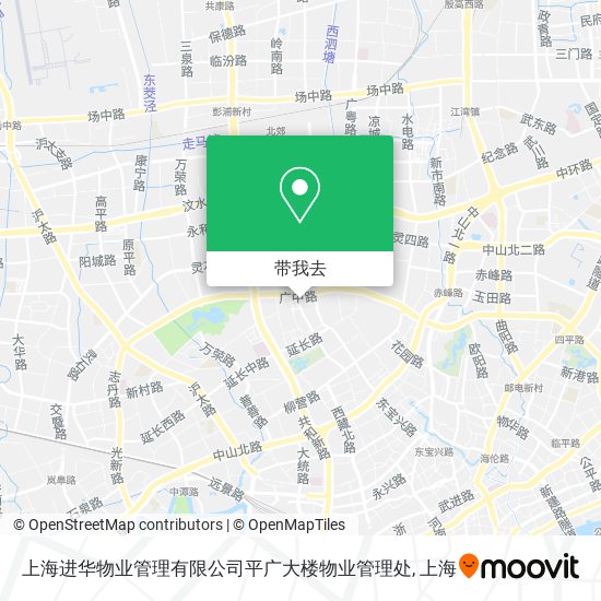 上海进华物业管理有限公司平广大楼物业管理处地图