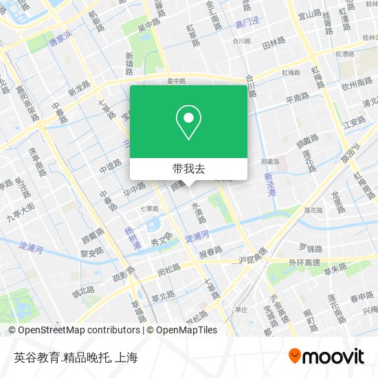 英谷教育.精品晚托地图