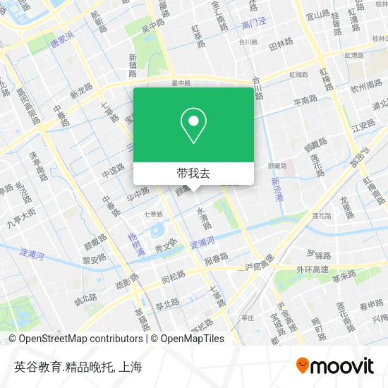 英谷教育.精品晚托地图