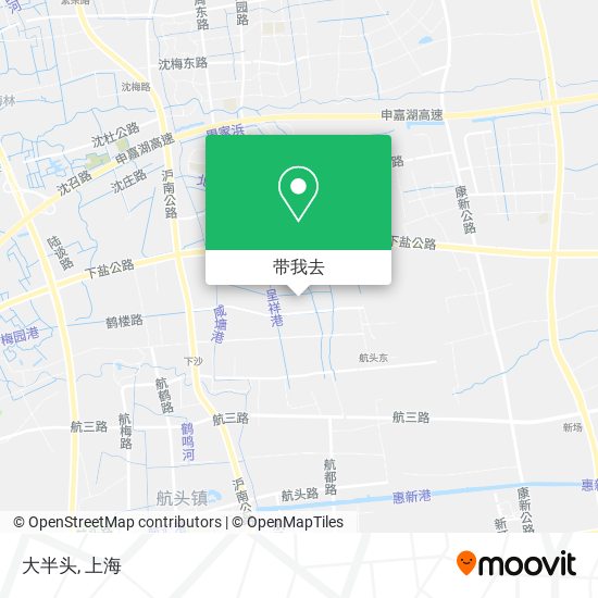 大半头地图