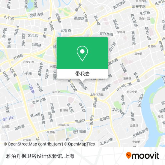 雅泊丹枫卫浴设计体验馆地图