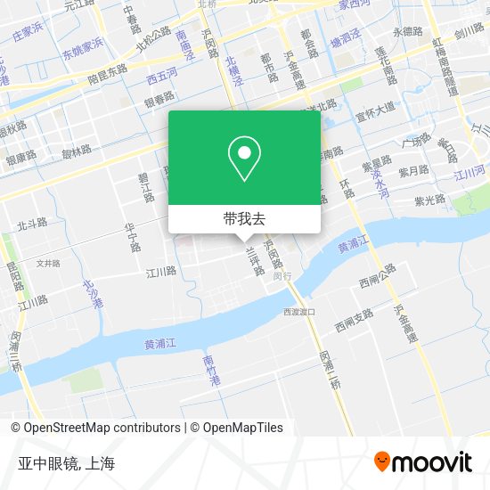 亚中眼镜地图