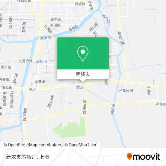 新农夹芯板厂地图