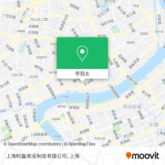 上海时鑫表业制造有限公司地图