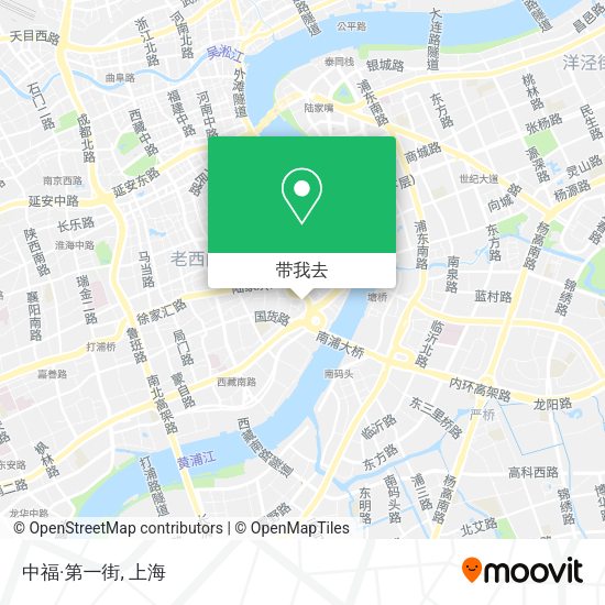 中福·第一街地图
