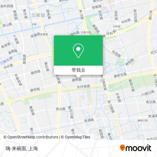 嗨·来碗面地图