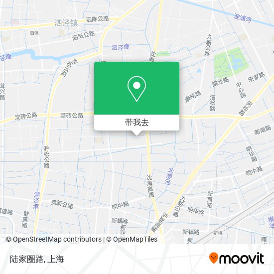 陆家圈路地图