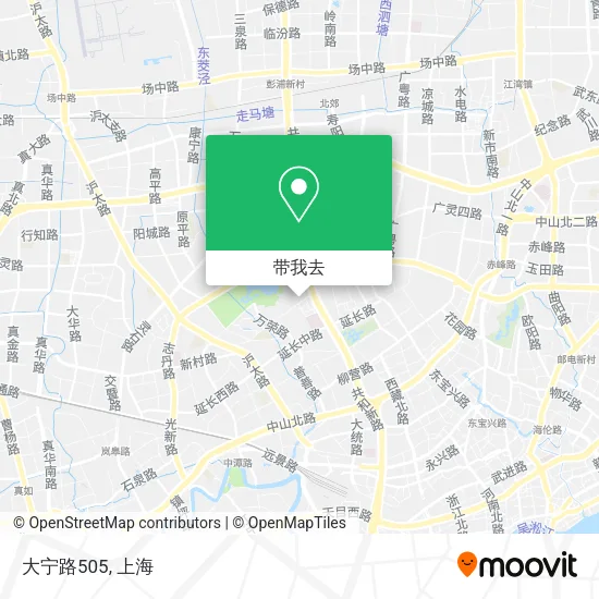 大宁路505地图