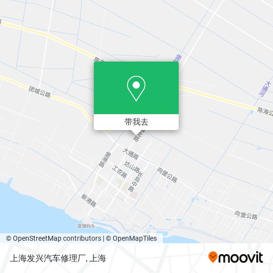 上海发兴汽车修理厂地图