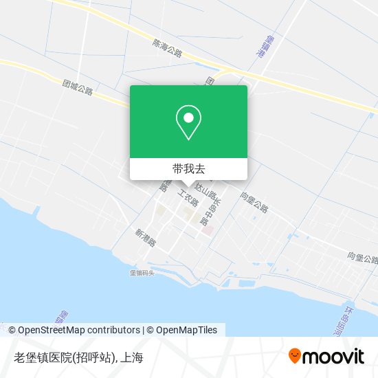 老堡镇医院(招呼站)地图