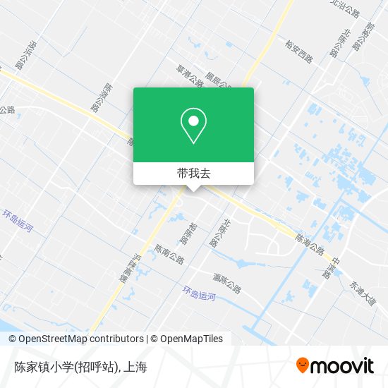 陈家镇小学(招呼站)地图