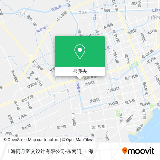 上海雨舟图文设计有限公司-东南门地图