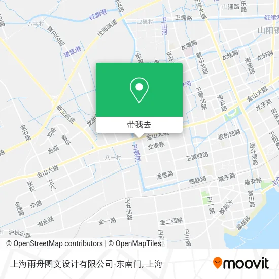 上海雨舟图文设计有限公司-东南门地图
