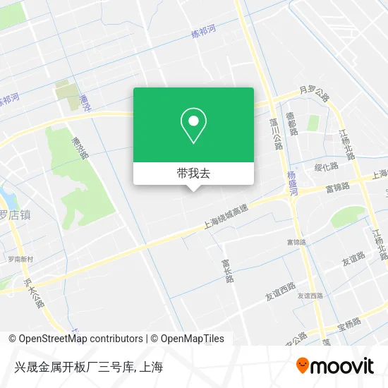 兴晟金属开板厂三号库地图