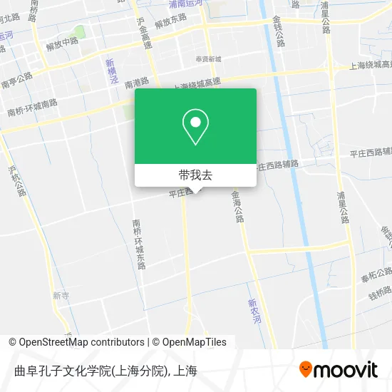 曲阜孔子文化学院(上海分院)地图