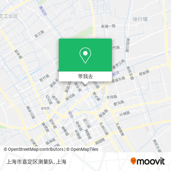 上海市嘉定区测量队地图