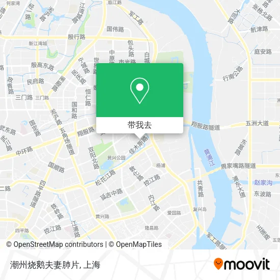潮州烧鹅夫妻肺片地图