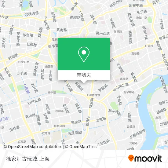 徐家汇古玩城地图