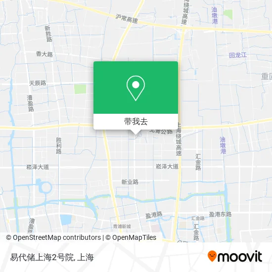 易代储上海2号院地图