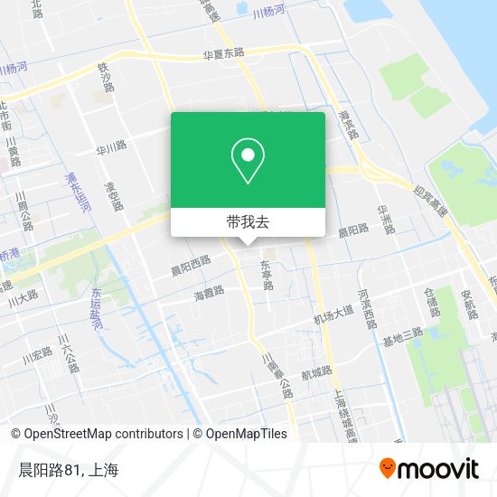 晨阳路81地图
