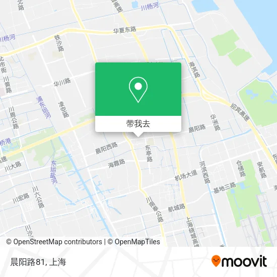 晨阳路81地图