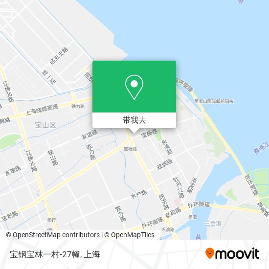 宝钢宝林一村-27幢地图