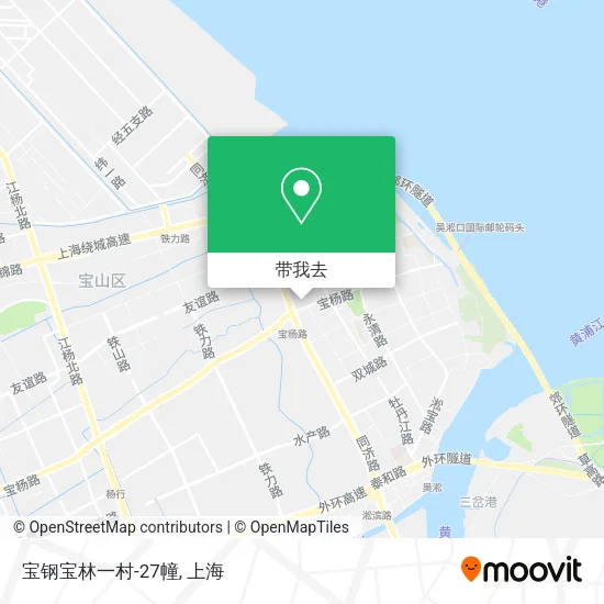 宝钢宝林一村-27幢地图