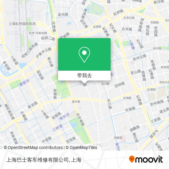 上海巴士客车维修有限公司地图