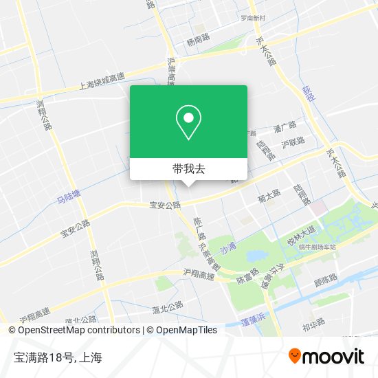 宝满路18号地图