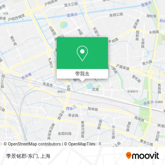 季景铭郡-东门地图