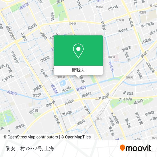 黎安二村72-77号地图