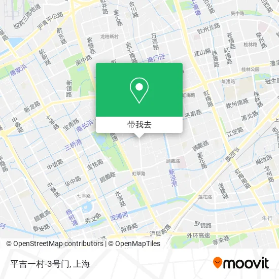 平吉一村-3号门地图